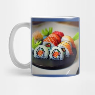 Kawaii Anime Sushi Mug